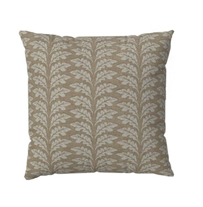 Leaf Leaves Cushion Cover , ILiv Woodcote Caramel Beige Natural Cushion Cover , Throw Pillow , Scatter Cushions , Cushion Cover UK