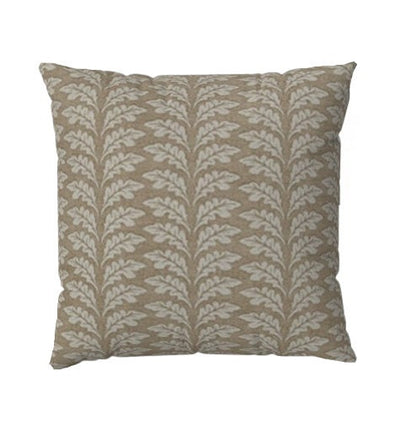Leaf Leaves Cushion Cover , ILiv Woodcote Caramel Beige Natural Cushion Cover , Throw Pillow , Scatter Cushions , Cushion Cover UK