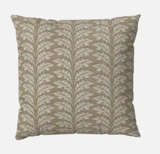 Leaf Leaves Cushion Cover , ILiv Woodcote Caramel Beige Natural Cushion Cover , Throw Pillow , Scatter Cushions , Cushion Cover UK