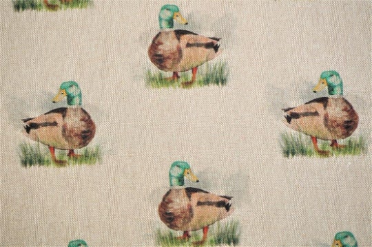 Mallard Duck Tablecloth , Linen Look Tablecloth , Rectangle Tablecloth , Oval Tablecloth , Round tablecloth