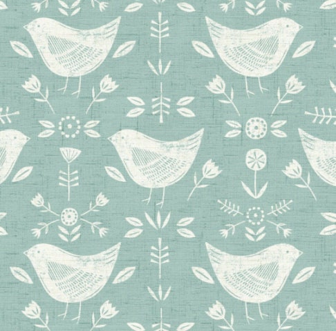 Oval Scandi Birds Tablecloth , Fryetts Narvik Birds Tablecloth , Round Oval Tablecloth , Rectangle Tablecloth , Orange Tablecloth
