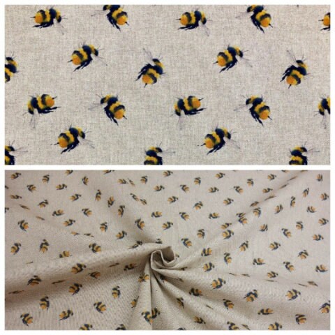 Bee Tablecloth , Bumble Bee Tablecloth , Buzzy Bumblebee Insect Tablecloth, Round Tablecloth , Square Tablecloth , Tablecloth UK