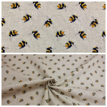 Bee Tablecloth , Bumble Bee Tablecloth , Buzzy Bumblebee Insect Tablecloth, Round Tablecloth , Square Tablecloth , Tablecloth UK