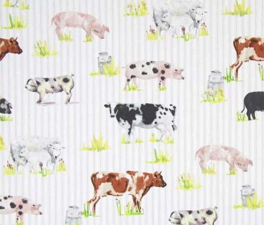 Farmyard Animals Tablecloth , Cow Pigs Tablecloth , Farm Tablecloth , Round Tablecloth , Oval Tablecloth , Rectangle Tablecloth