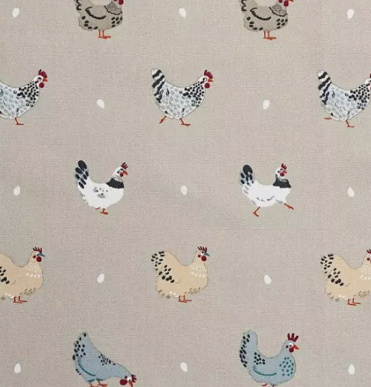 Sophie Allport Hen Chicken Cushion Cover , Sophie Allport Lay A Little Egg Hen Chicken Cushion Cover , Scatter Cushions , Cushion Cover UK