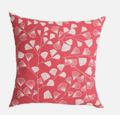 MissPrint Fern Coral Cushion Cover , Scandi Cushion Cover , Throw Pillow , Scatter Cushions , Cushion Cover UK