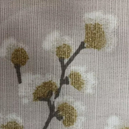 Haiku Blossom Floral Beige Gold Cushion Cover , Throw Pillow , Scatter Cushions , Cushion Cover UK