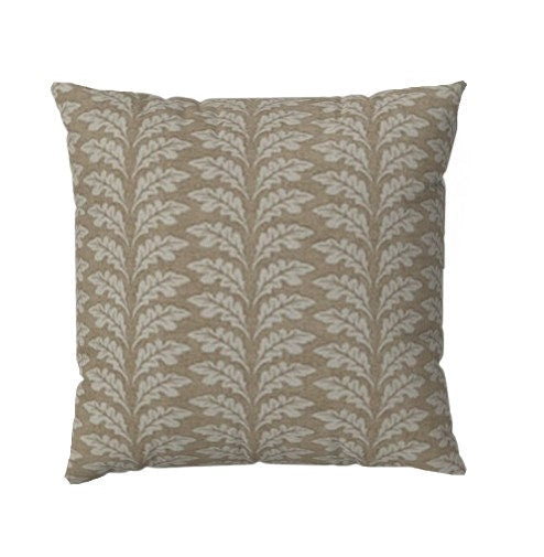 Leaf Leaves Cushion Cover , ILiv Woodcote Caramel Beige Natural Cushion Cover , Throw Pillow , Scatter Cushions , Cushion Cover UK