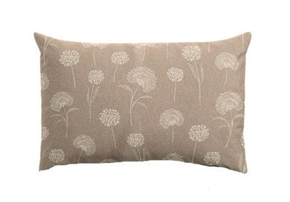 Dandelions Natural Cushion Cover , Floral Pillow cover , Throw Pillow , Scatter Cushions , Cushion Cover UK