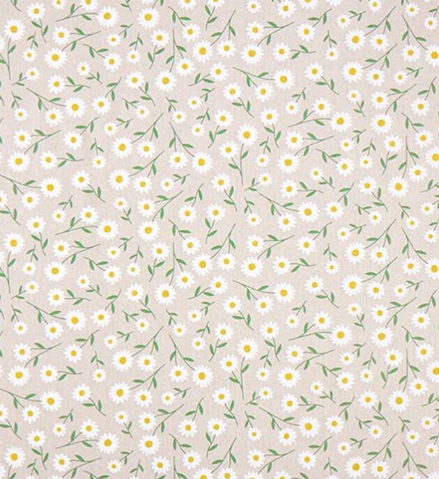 Daisies Natural Cushion Cover , Floral Pillow cover , Throw Pillow , Scatter Cushions , Cushion Cover UK
