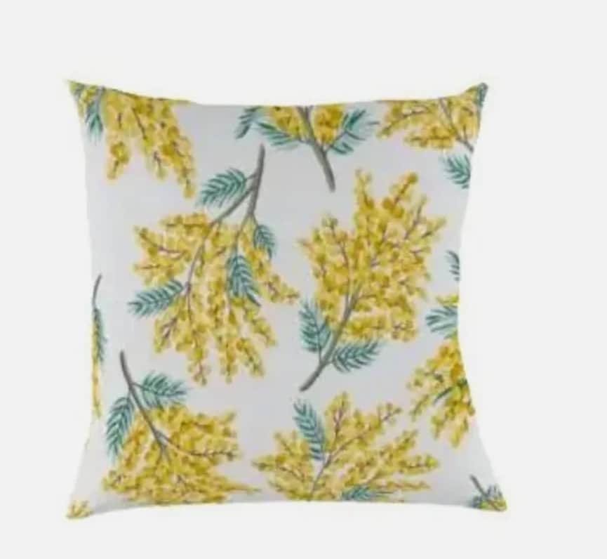 Cath Kidston Mimosa Flower Citrine Yellow Cushion Cover , Mimosa Pillow cover , Throw Pillow , Scatter Cushions , Cushion Cover UK