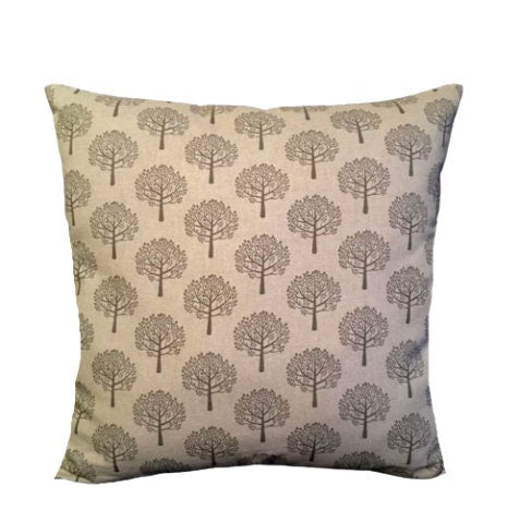 Mulberry Trees Grey Cushion Cover