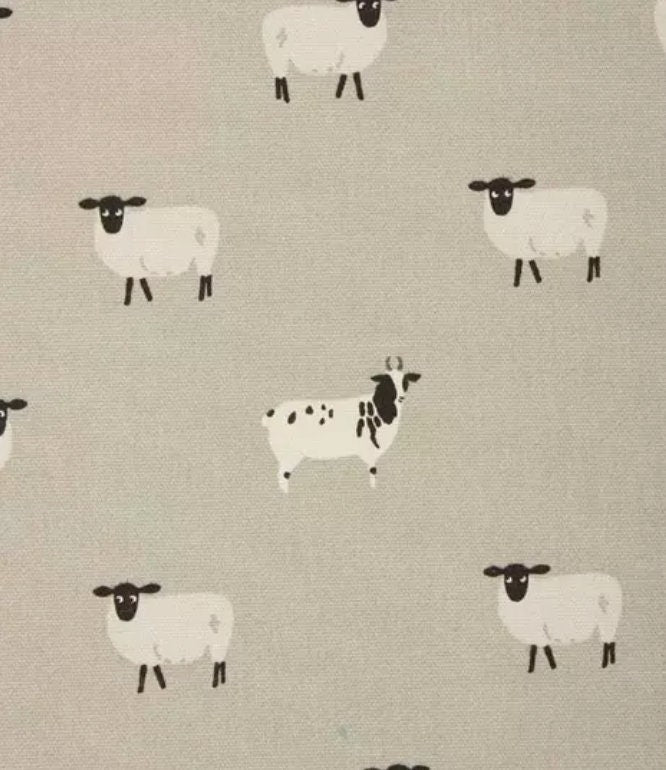 Sophie Allport Sheep Cushion Cover , Grey Black Pillow cover , Throw Pillow , Scatter Cushions , Cushion Cover UK