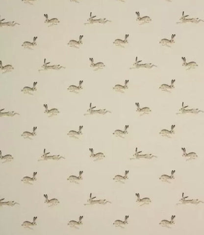 Sophie Allport Hare Rabbit Stone Cushion Cover