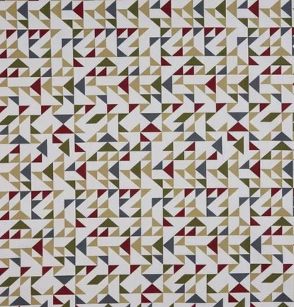 Geometric Throw Pillow Cover, Point To Point Design, Handmade Cotton