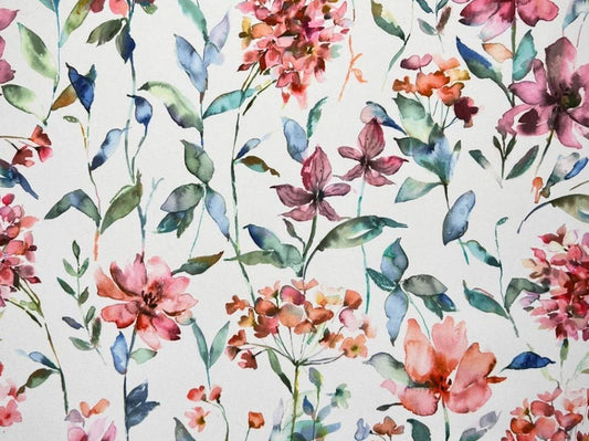 Floral Coated Tablecloth , Giardino Autumn Water Resistant Tablecloths , Outdoor Tablecloth , Round Oval Tablecloth , Rectangle Tablecloth