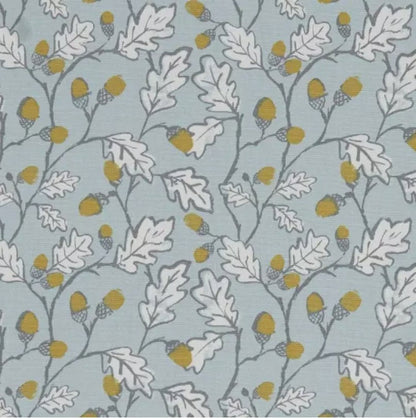 Acorn Trail Table Runner , Acorn Duckegg Blue Table Runner , Table Decoration , Autumn Table Runner , Various Size