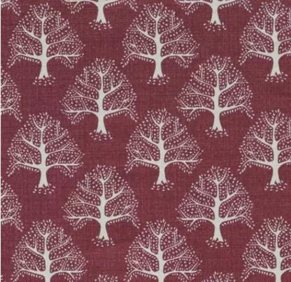 Great Oak Tree Cushion Cover , Red Floral Cushion Cover , Throw Pillow , Scatter Cushions , Cushion Cover UK