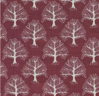 Great Oak Tree Cushion Cover , Red Floral Cushion Cover , Throw Pillow , Scatter Cushions , Cushion Cover UK