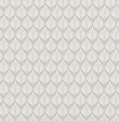 Elise Leaf Natural Cushion Cover , Leaves Beige Cushion Cover , Throw Pillow , Scatter Cushions , Cushion Cover UK