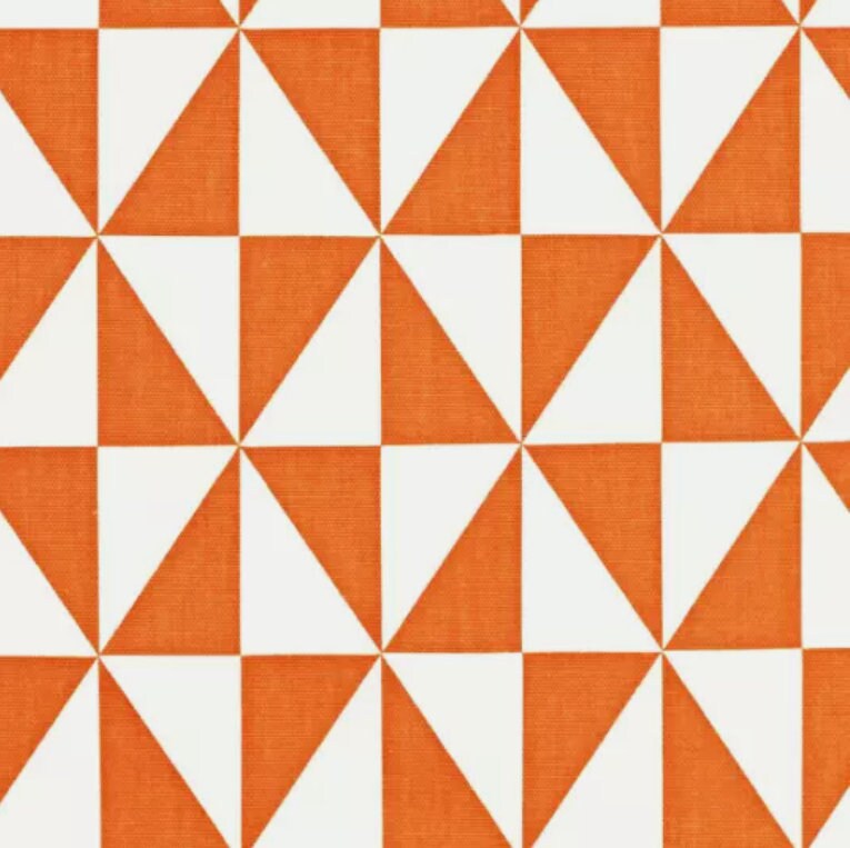 Geometric Cushion Cover , Abstract Cushion Cover , Zodiac Tangerine Orange Cushion Cover , Throw Scatter Cushions , Cushion Cover UK