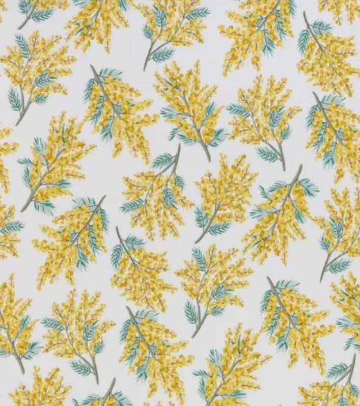 Cath Kidston Mimosa Flower Citrine Yellow Cushion Cover , Mimosa Pillow cover , Throw Pillow , Scatter Cushions , Cushion Cover UK