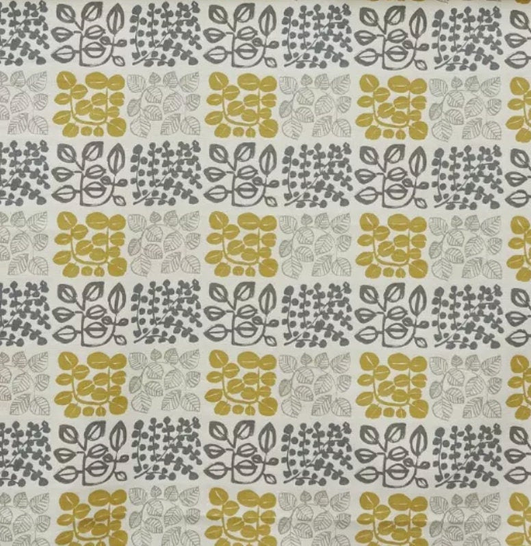 Leaves Leaf Cushion Cover , Saffron Yellow Grey Cushion Cover , Throw Pillow , Scatter Cushions , Cushion Cover UK