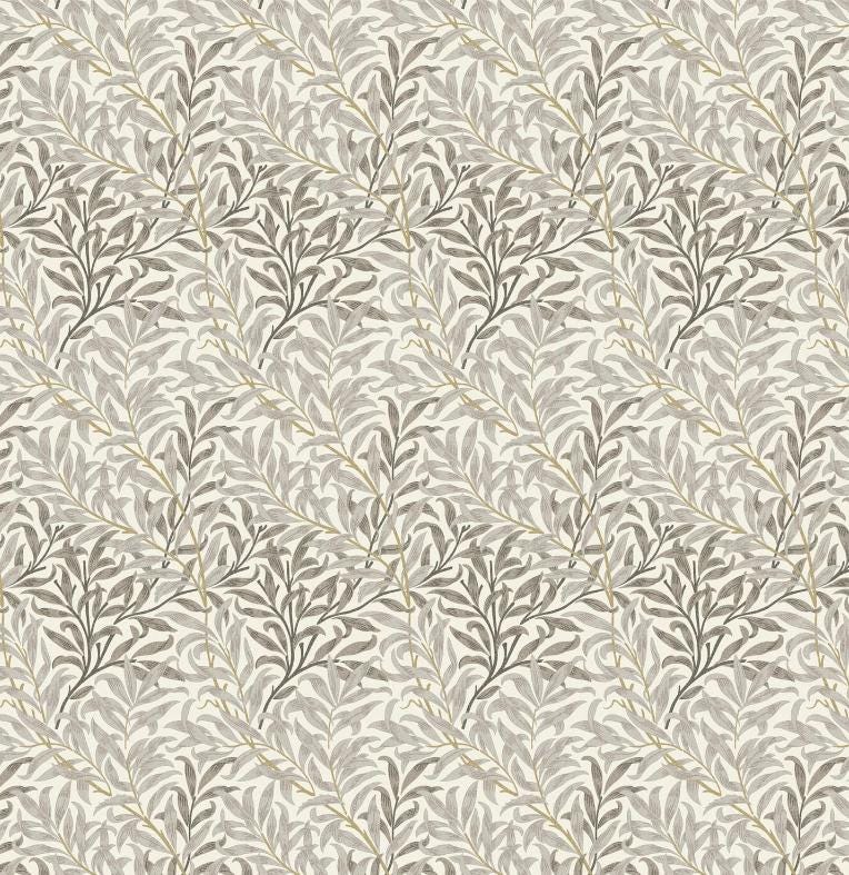 William Morris Willow Bough Natural Cushion Cover , Leaf Leaves Pillow cover