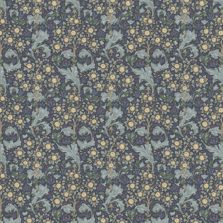 William Morris Orchid Bluebell Cushion Cover , Floral Throw Pillow , Handmade UK