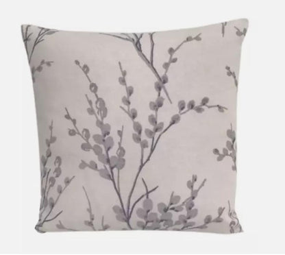 Laura Ashley Pussy Willow Cushion Cover, Off White Pale Iris Purple Cushion Cover, Throw Pillow , Scatter Cushions , Cushion Cover UK