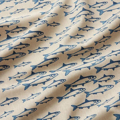 Abstract Fish Cushion Cover , Sardine Cushion Cover , Scandi Fish Cushion Cover , Throw Pillow , Scatter Cushions , Cushion Cover UK