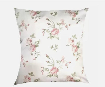 Pink Rose Floral Cushion Cover , Vintage Rose Cushion Cover , Throw Pillow , Scatter Cushions , Cushion Cover UK