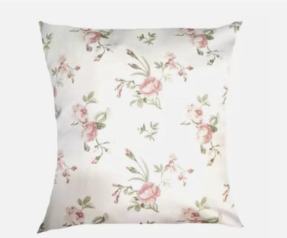 Pink Rose Floral Cushion Cover , Vintage Rose Cushion Cover , Throw Pillow , Scatter Cushions , Cushion Cover UK