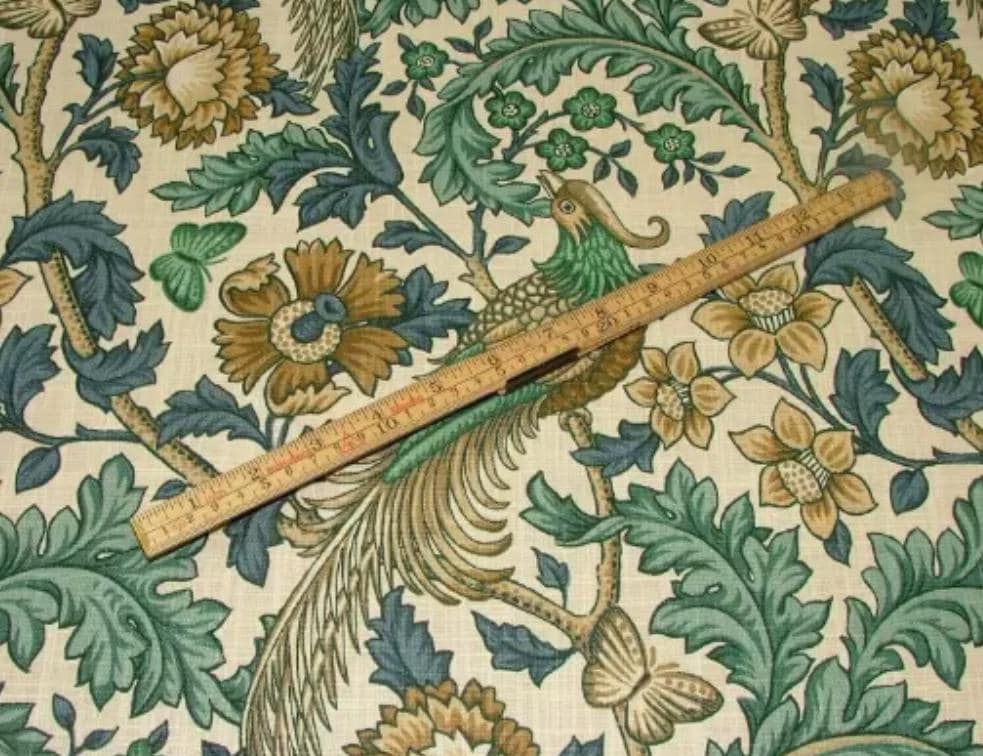 Verdigris Birds Cushion Cover, Oakmere Verdigris Cushion Cover , Teal Green Cushion Cover , Throw Pillow , Scatter Cushions