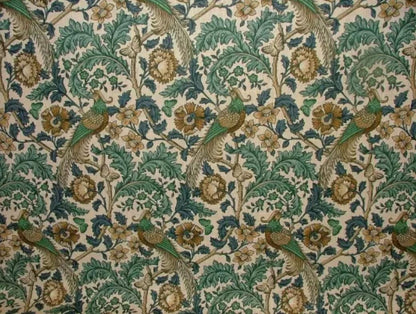 Verdigris Birds Cushion Cover, Oakmere Verdigris Cushion Cover , Teal Green Cushion Cover , Throw Pillow , Scatter Cushions