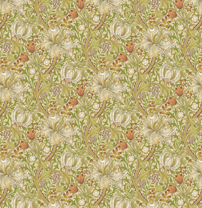 William Morris Cotton Tablecloth , Golden Lily Tablecloth , Floral Tablecloth , Round Tablecloth , Square Tablecloth , Tablecloth UK