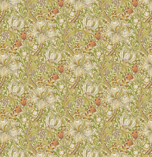William Morris Cotton Tablecloth , Golden Lily Tablecloth , Floral Tablecloth , Round Tablecloth , Square Tablecloth , Tablecloth UK