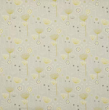 Scandi Floral Table Runner, Bergen Grey Cotton Tablecloth, Various Sizes