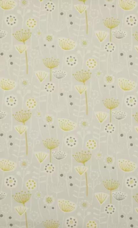 Scandi Floral Table Runner, Bergen Grey Cotton Tablecloth, Various Sizes