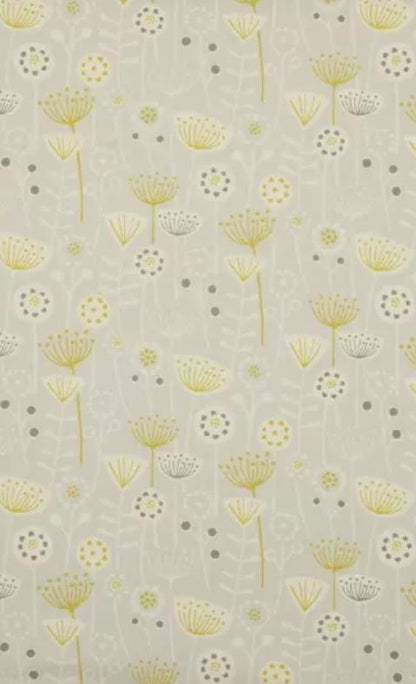 Scandi Floral Table Runner, Bergen Grey Cotton Tablecloth, Various Sizes