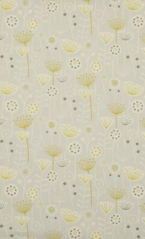 Scandi Floral Table Runner, Bergen Grey Cotton Tablecloth, Various Sizes