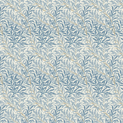 William Morris Willow Bough Azure Blue Cushion Cover , Leaf Leaf Throw Pillow , Handmade UK