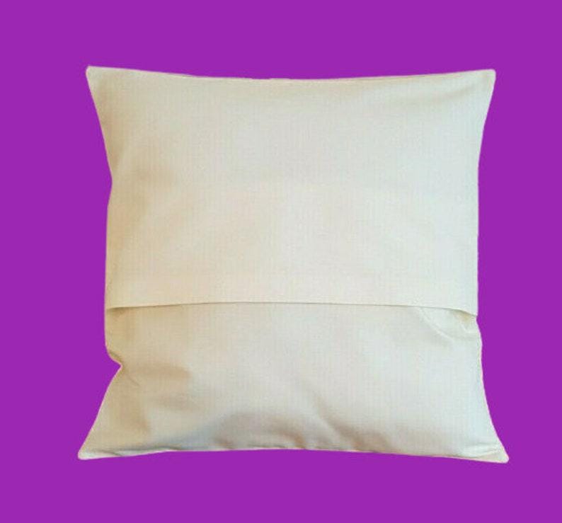 Baa Baa Sheep Cushion Cover , Lavender Purple Natural Cushion Cover , Sheep Cushion Cover , Scatter Cushions , Cushion Cover UK