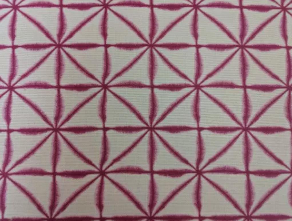 Nussa Pink Raspberry Cushion Cover , Abstract Geometric Cushion Cover , Throw Pillow , Scatter Cushions , Cushion Cover UK