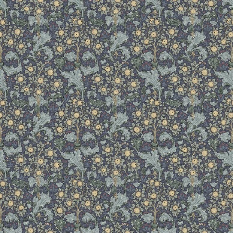 William Morris Orchid Bluebell Cushion Cover , Floral Throw Pillow , Handmade UK