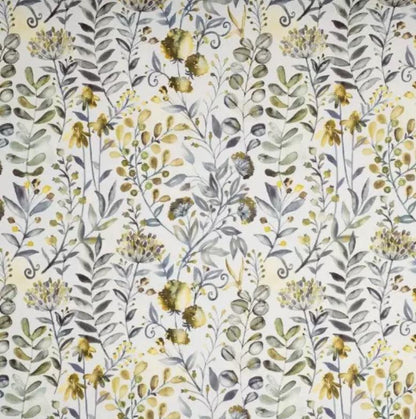 Wildflower Floral Cushion Cover , Ashley Wilde Whitwell Buttercup Pillow Cover , Handmade UK