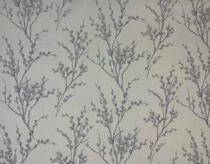 Laura Ashley Pussy Willow Cushion Cover, Off White Pale Iris Purple Cushion Cover, Throw Pillow , Scatter Cushions , Cushion Cover UK