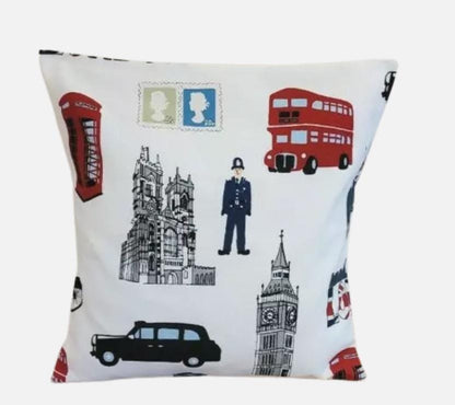 London The Capital Cushion Cover , London Bus Cushion Cover, Guards Cushion Cover , London Gift , Scatter Cushions , Cushion Cover UK