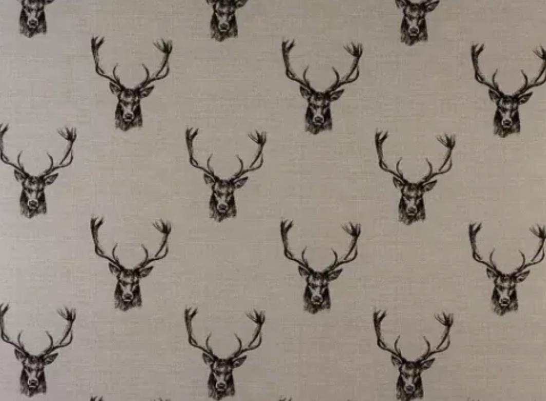 Christmas Stags Tablecloth , Christmas Festive Tablecloth , Round Oval Rectangle Tablecloth , Christmas Napkins