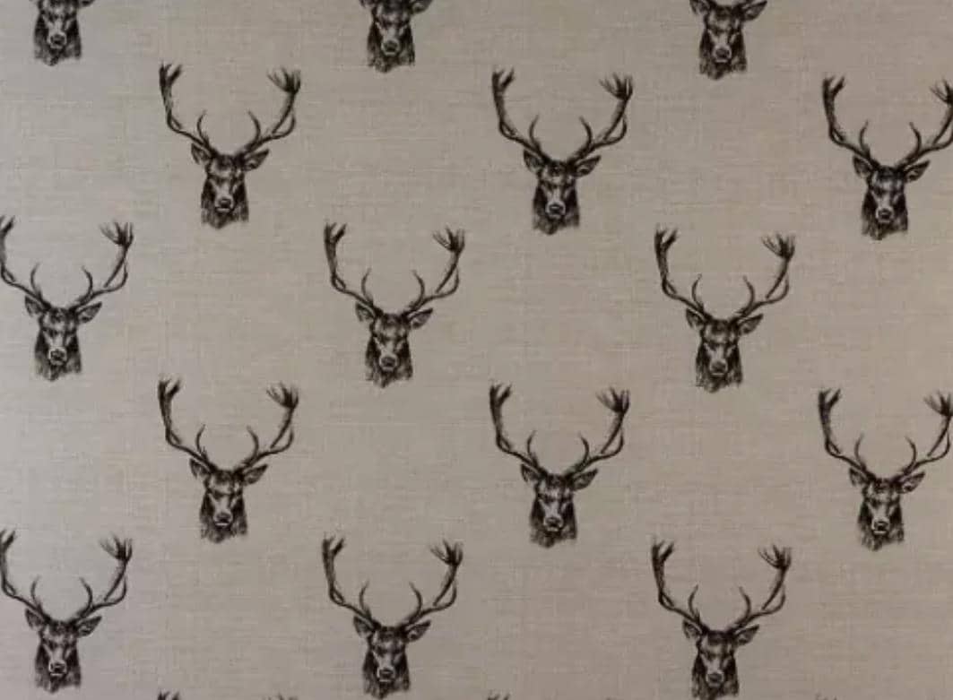 Christmas Stags Tablecloth , Christmas Festive Tablecloth , Round Oval Rectangle Tablecloth , Christmas Napkins